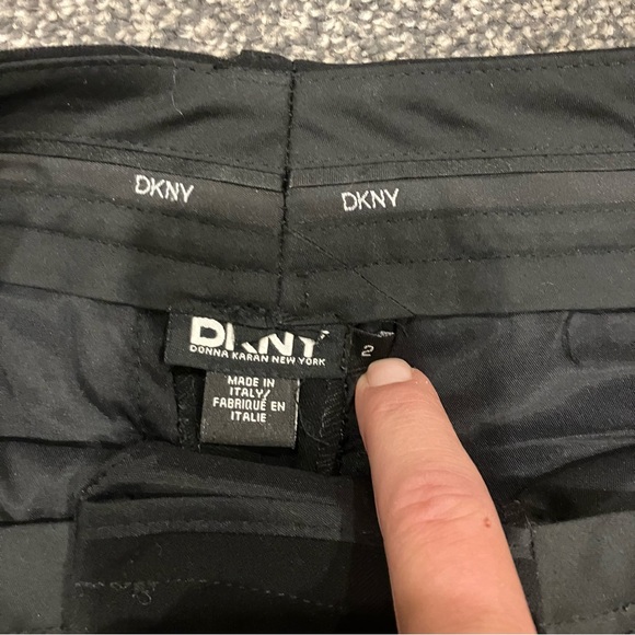 DKNY Wool Black Dress Pants - Picture 5 of 12